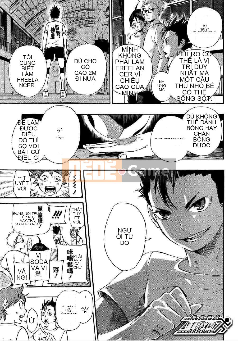 Cậu bé bóng chuyền Chương 017