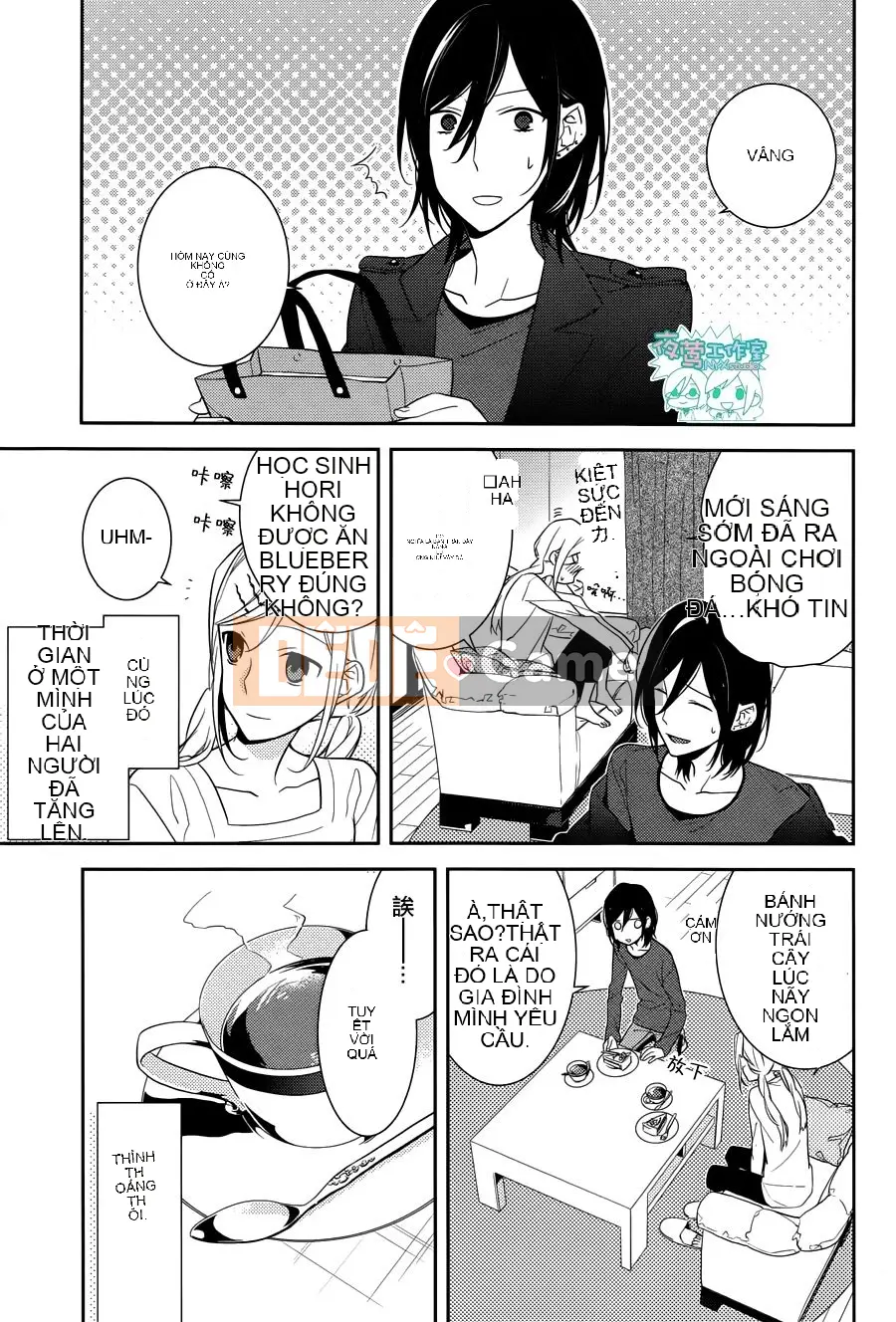 Làng Horiyomiya Chương 013