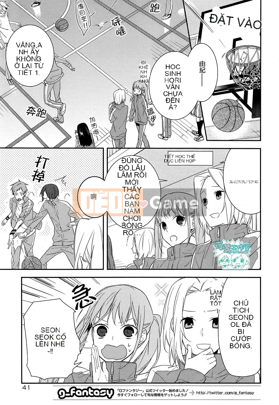 Làng Horiyomiya Chương 014