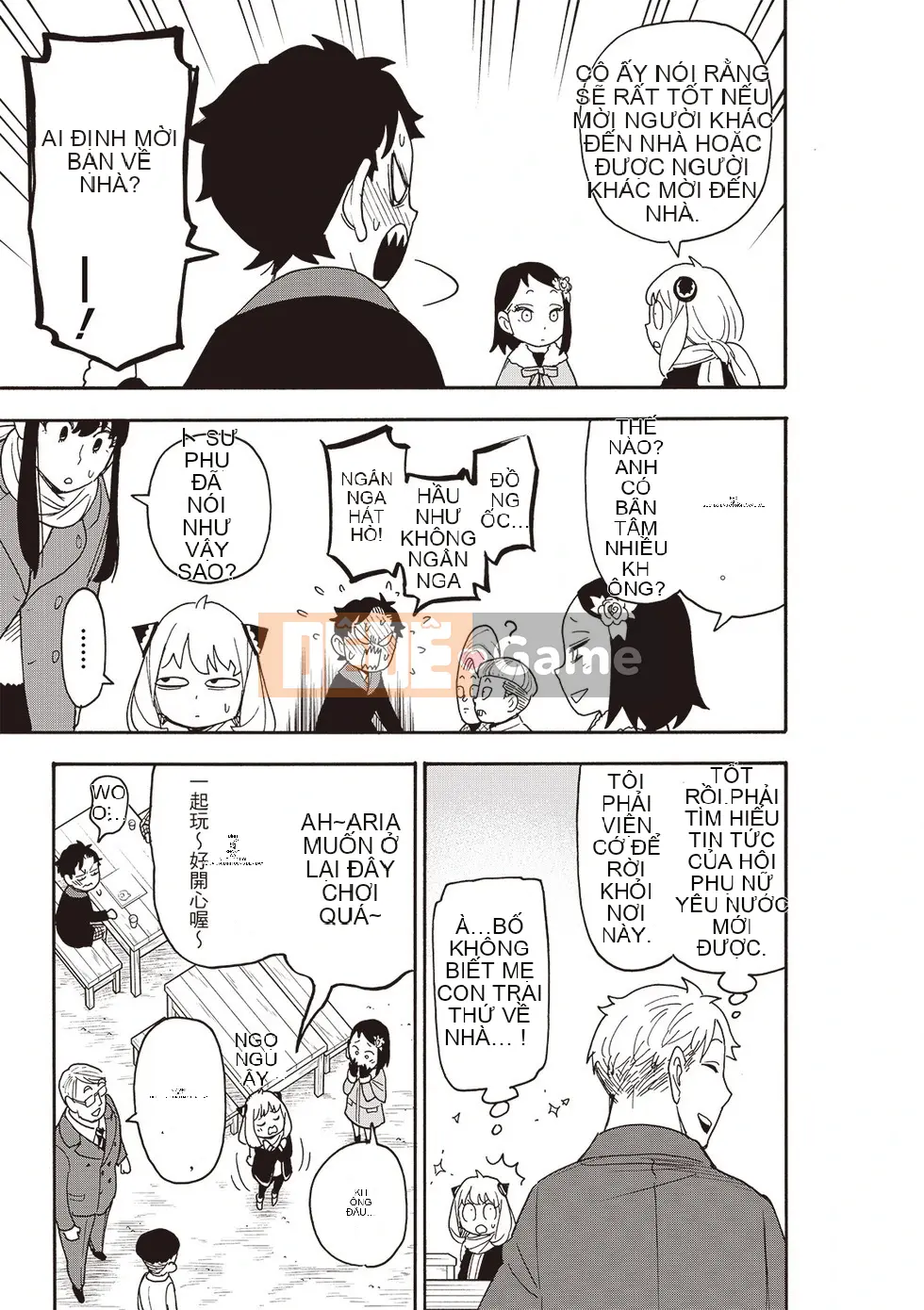 Gián điệp chơi nhà Chương 108