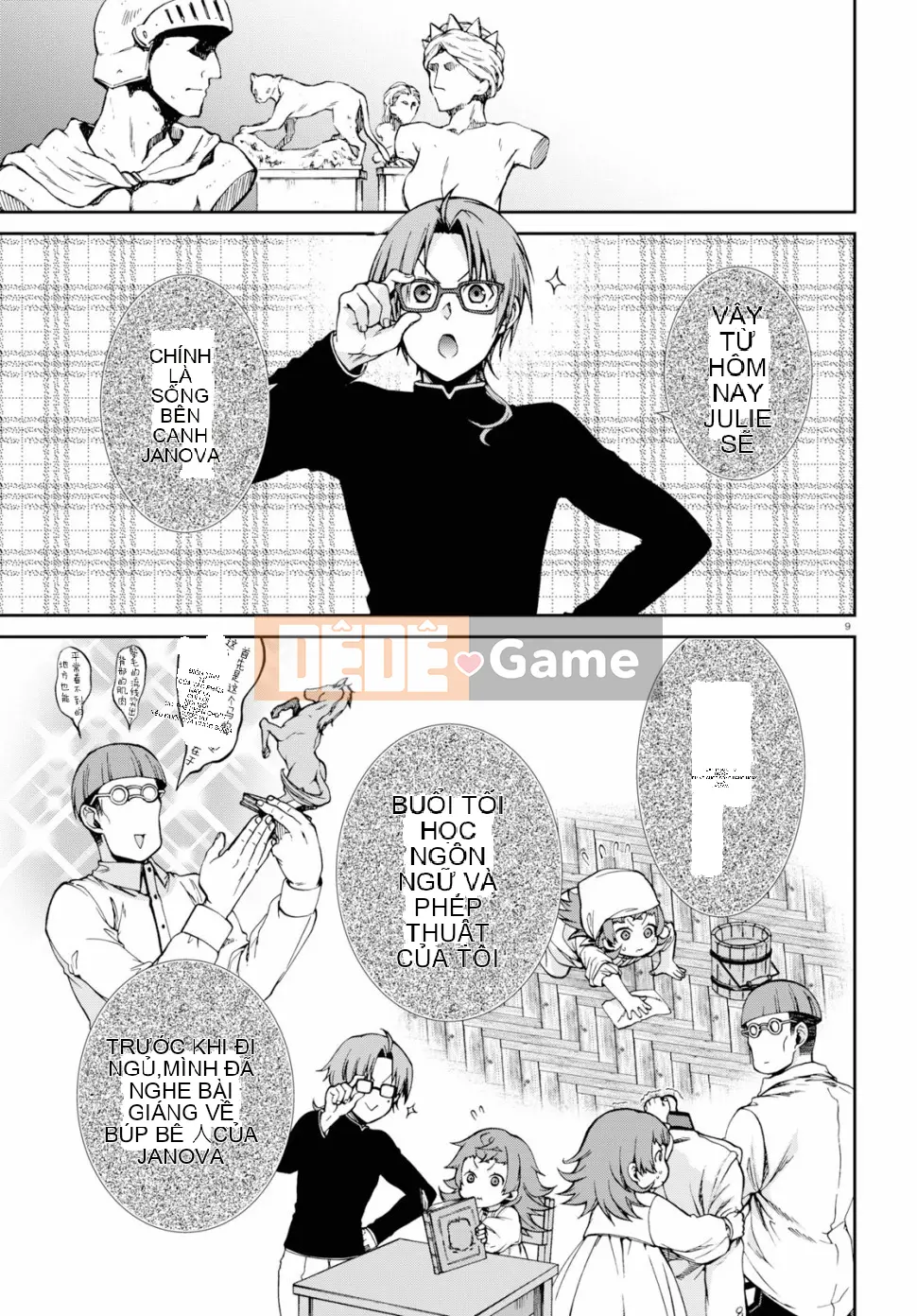 Tái sinh mà không có việc làm Chương 059