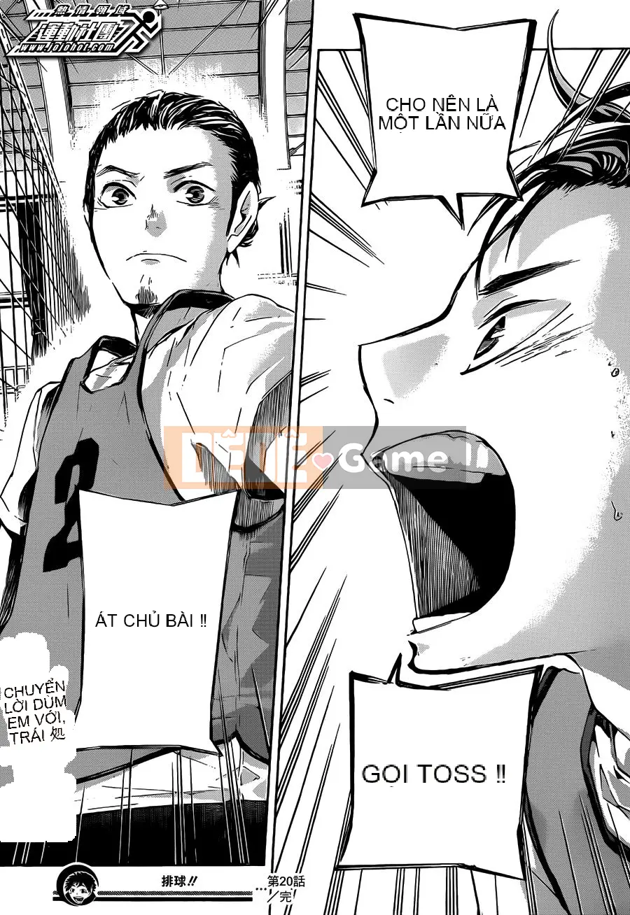Cậu bé bóng chuyền Chương 020