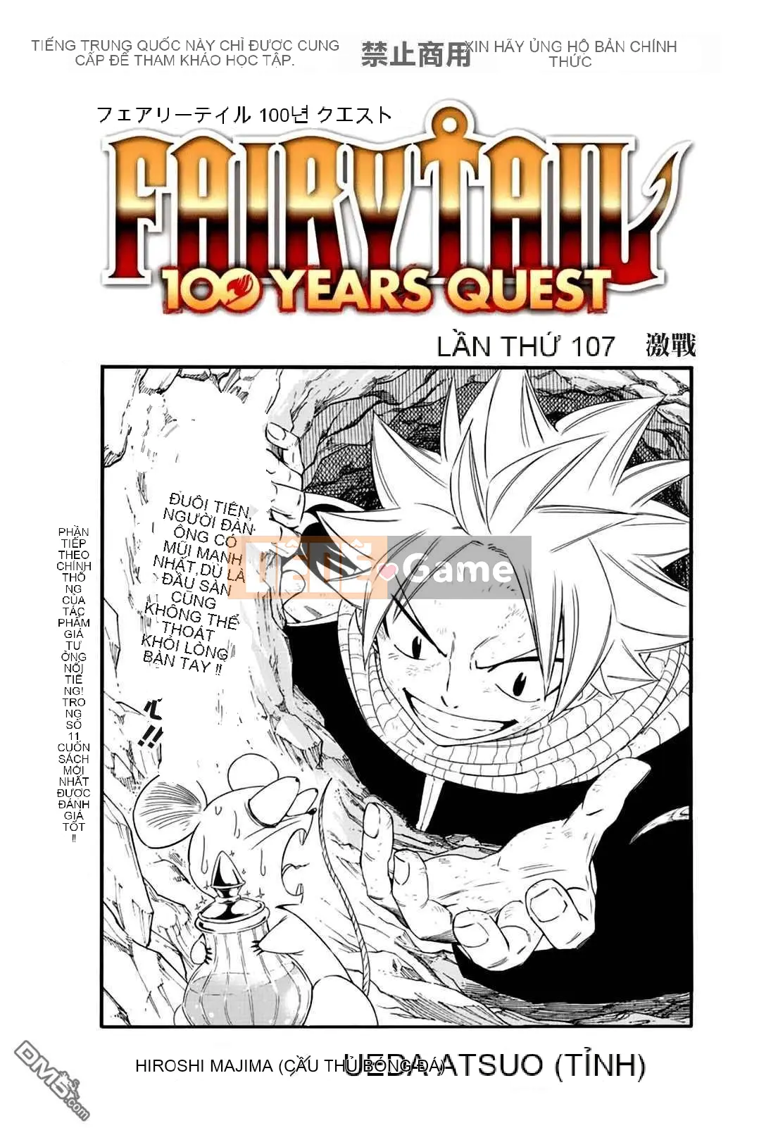 Sứ mệnh trăm năm Fairy Tail Chương 107
