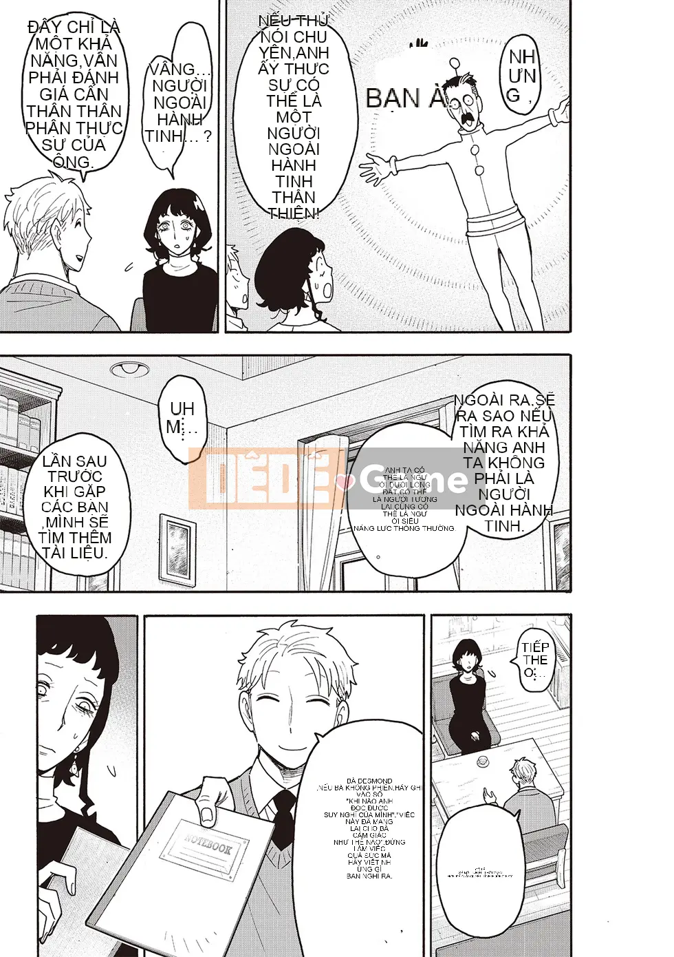 Gián điệp chơi nhà Chương 110