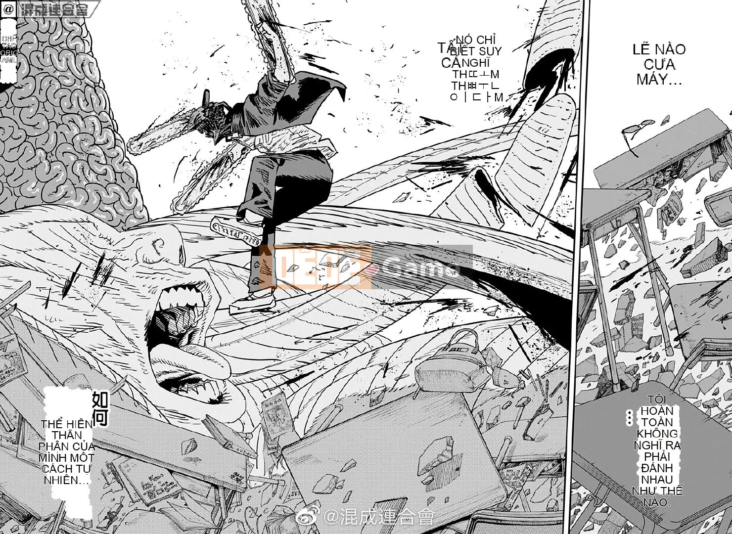 Người đàn ông cưa máy Chương 109