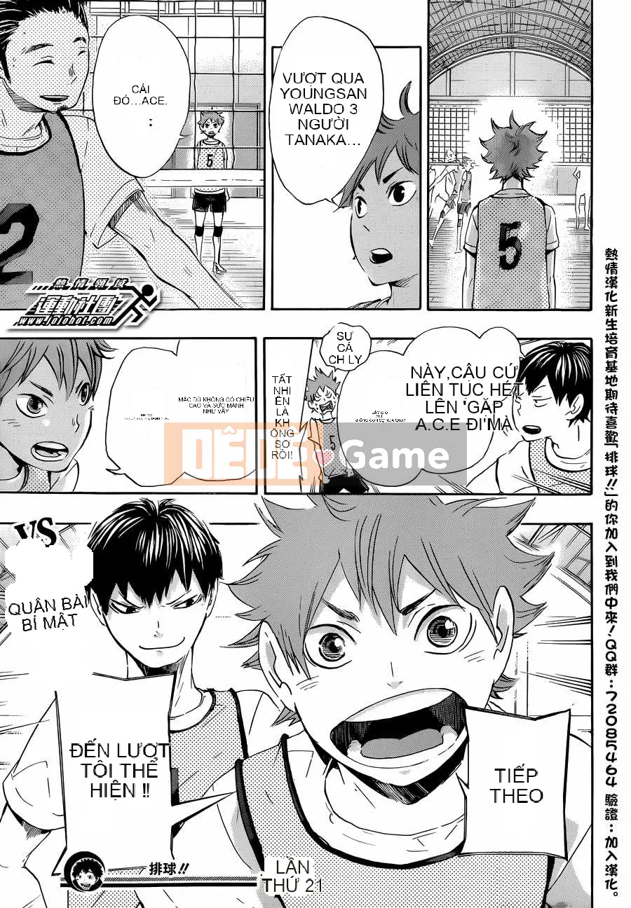 Cậu bé bóng chuyền Chương 021