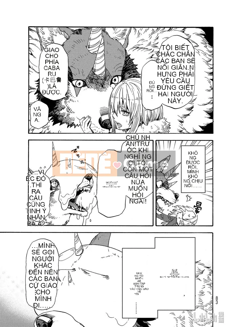 Điều về việc tôi trở thành một chất nhờn sau khi tái sinh Chương 067