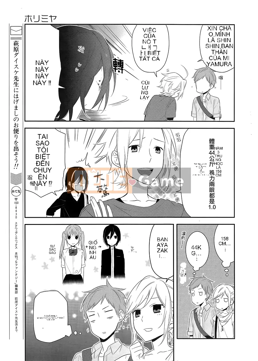 Làng Horiyomiya Chương 019