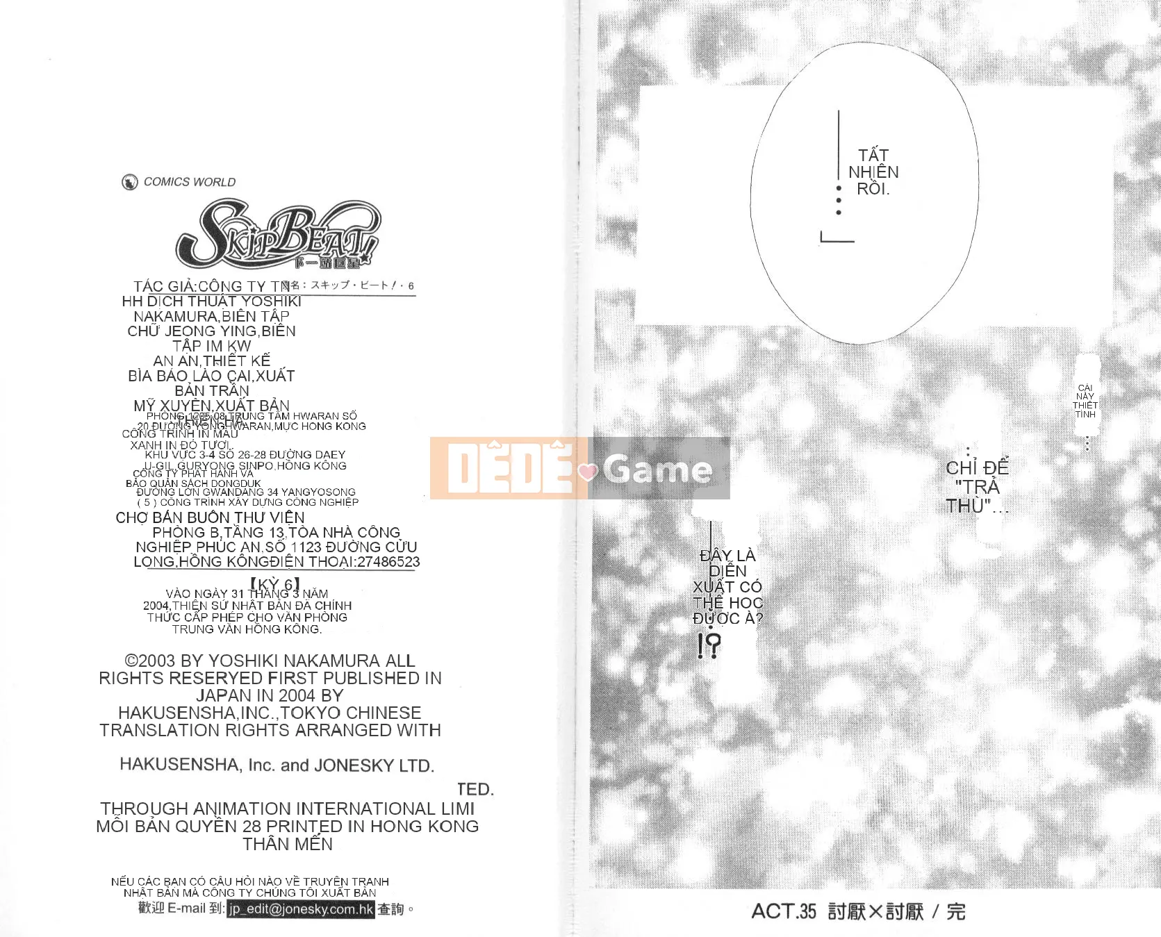 Thử thách tuyệt đẹp Chương 006