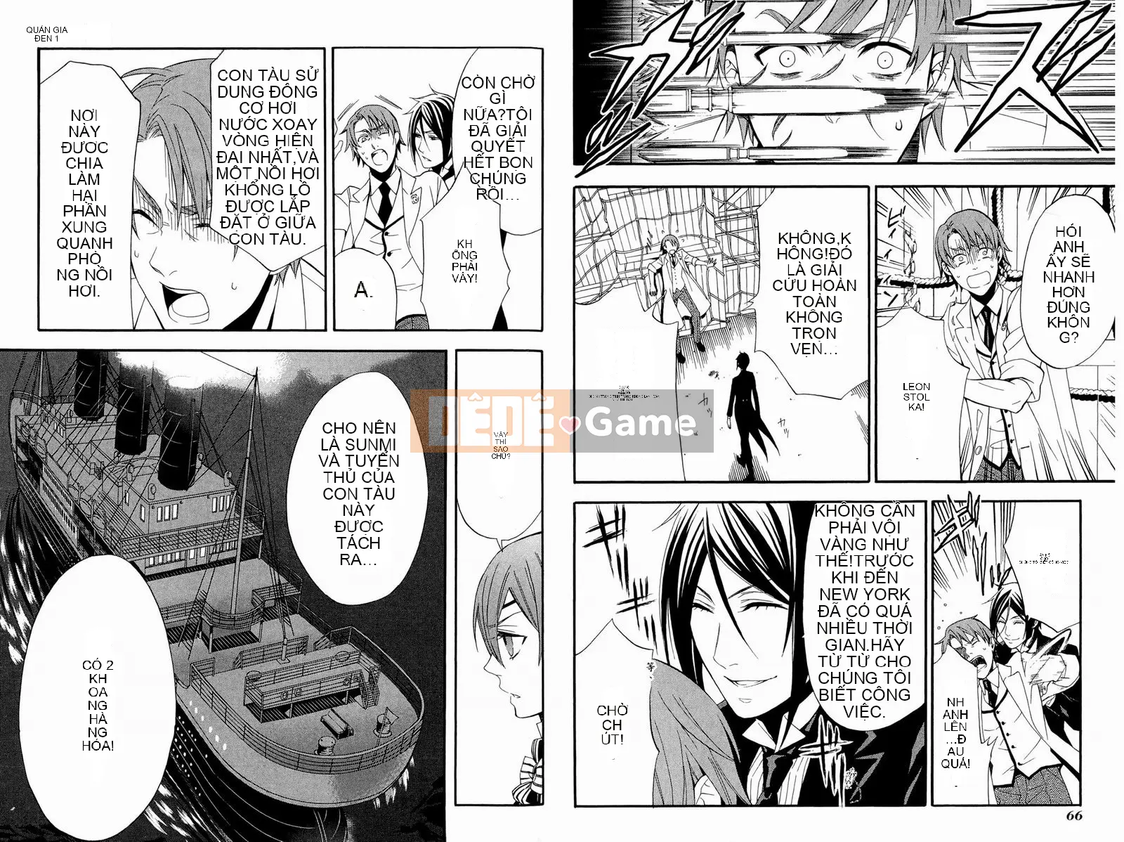 Đen Deacon Chương 012