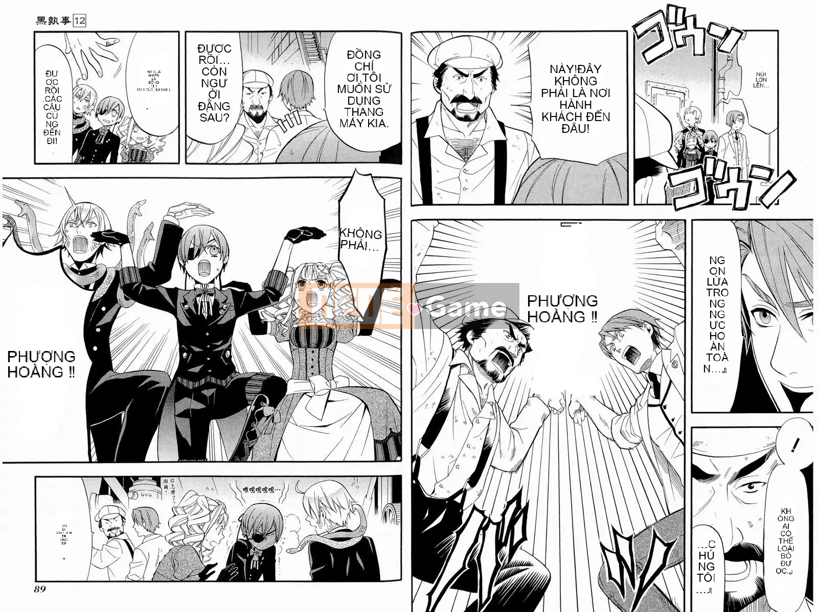 Đen Deacon Chương 012