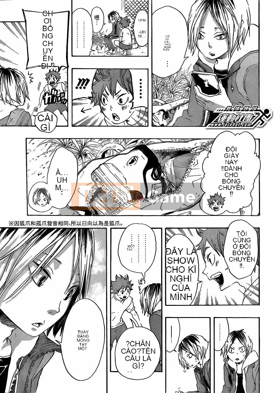 Cậu bé bóng chuyền Chương 025