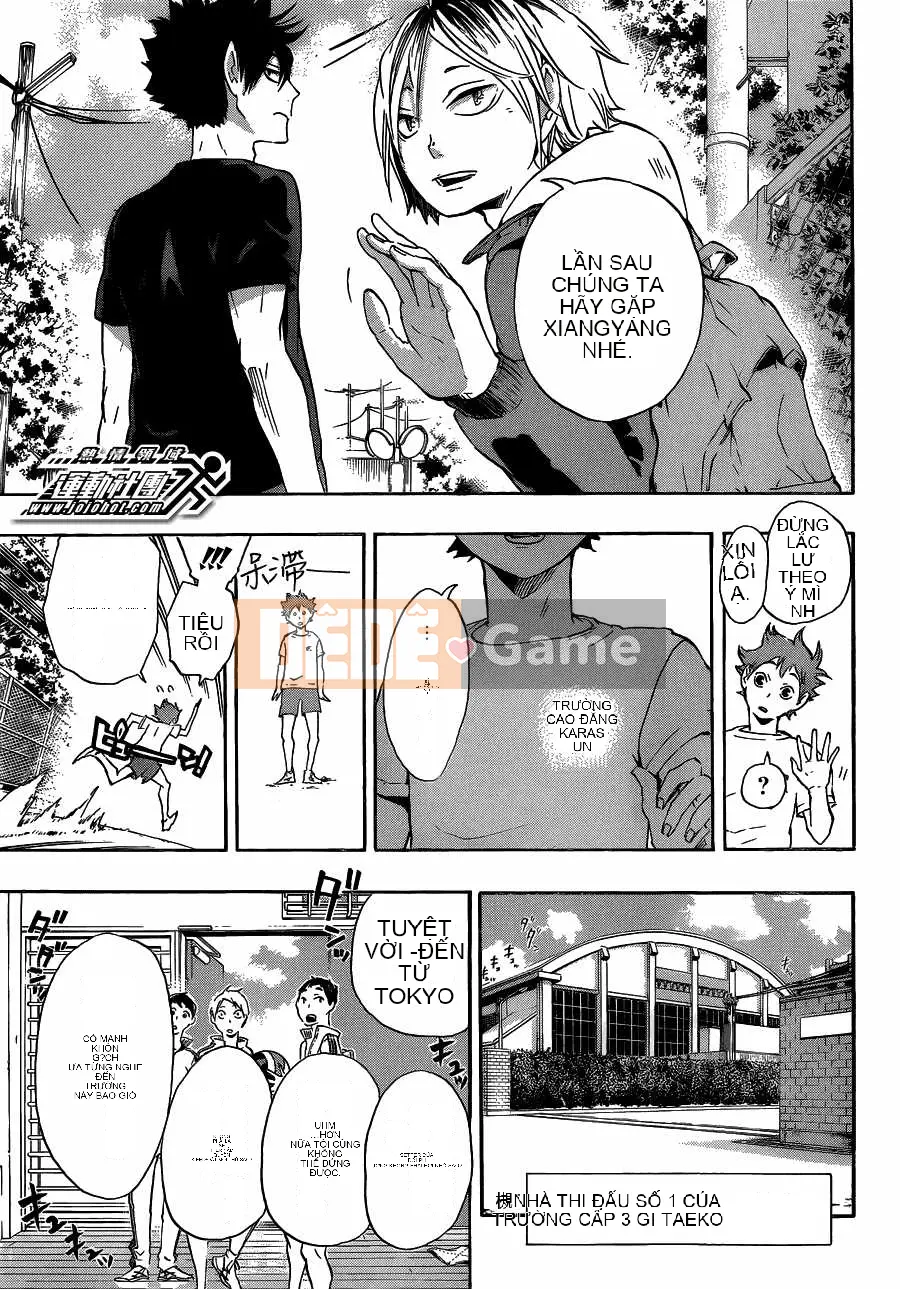 Cậu bé bóng chuyền Chương 025