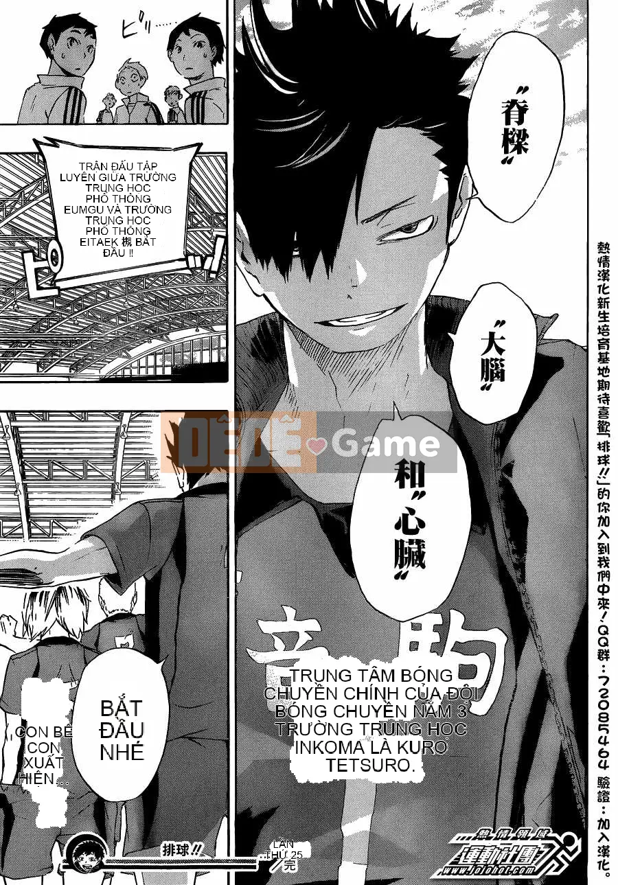 Cậu bé bóng chuyền Chương 025