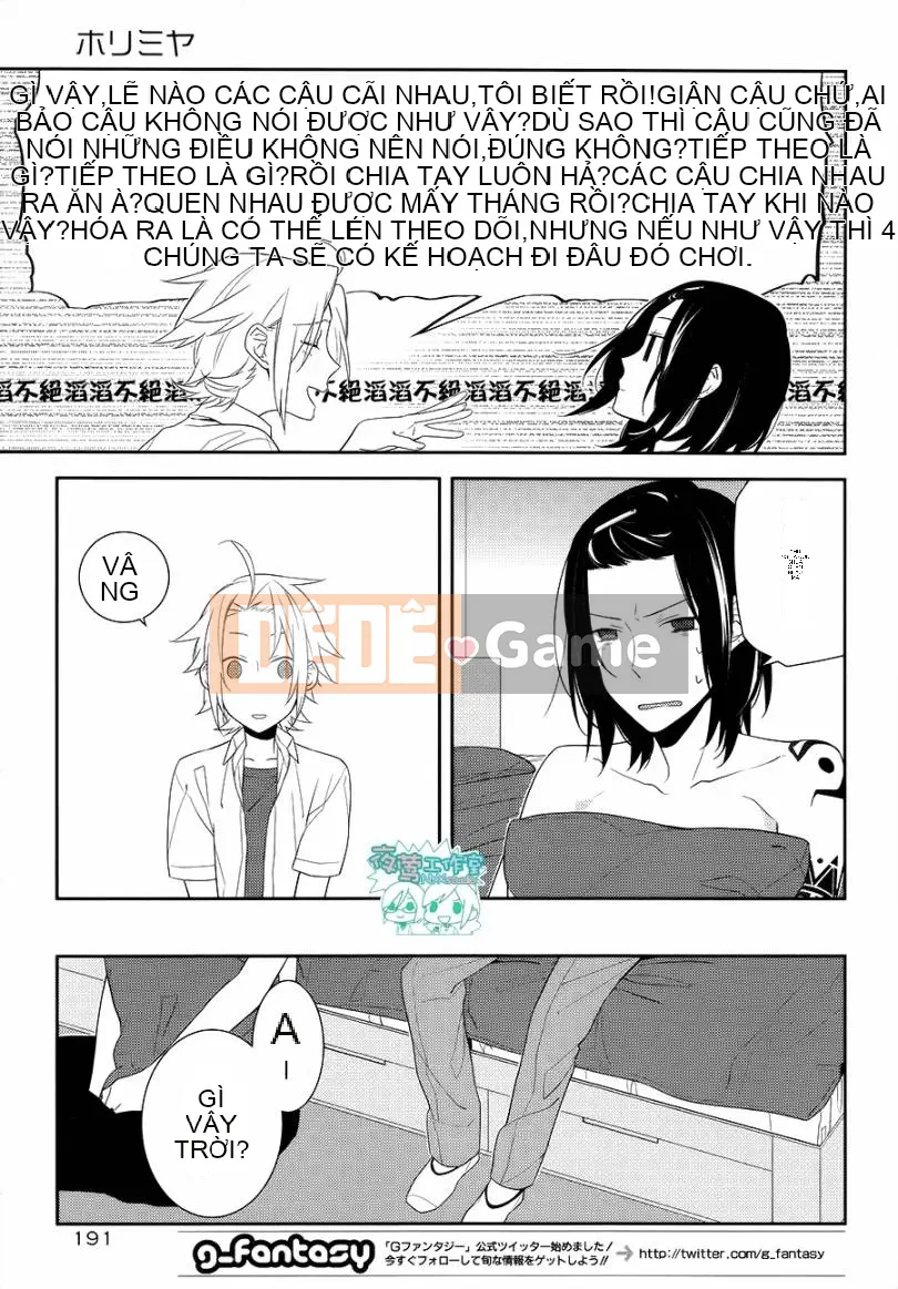 Làng Horiyomiya Chương 021