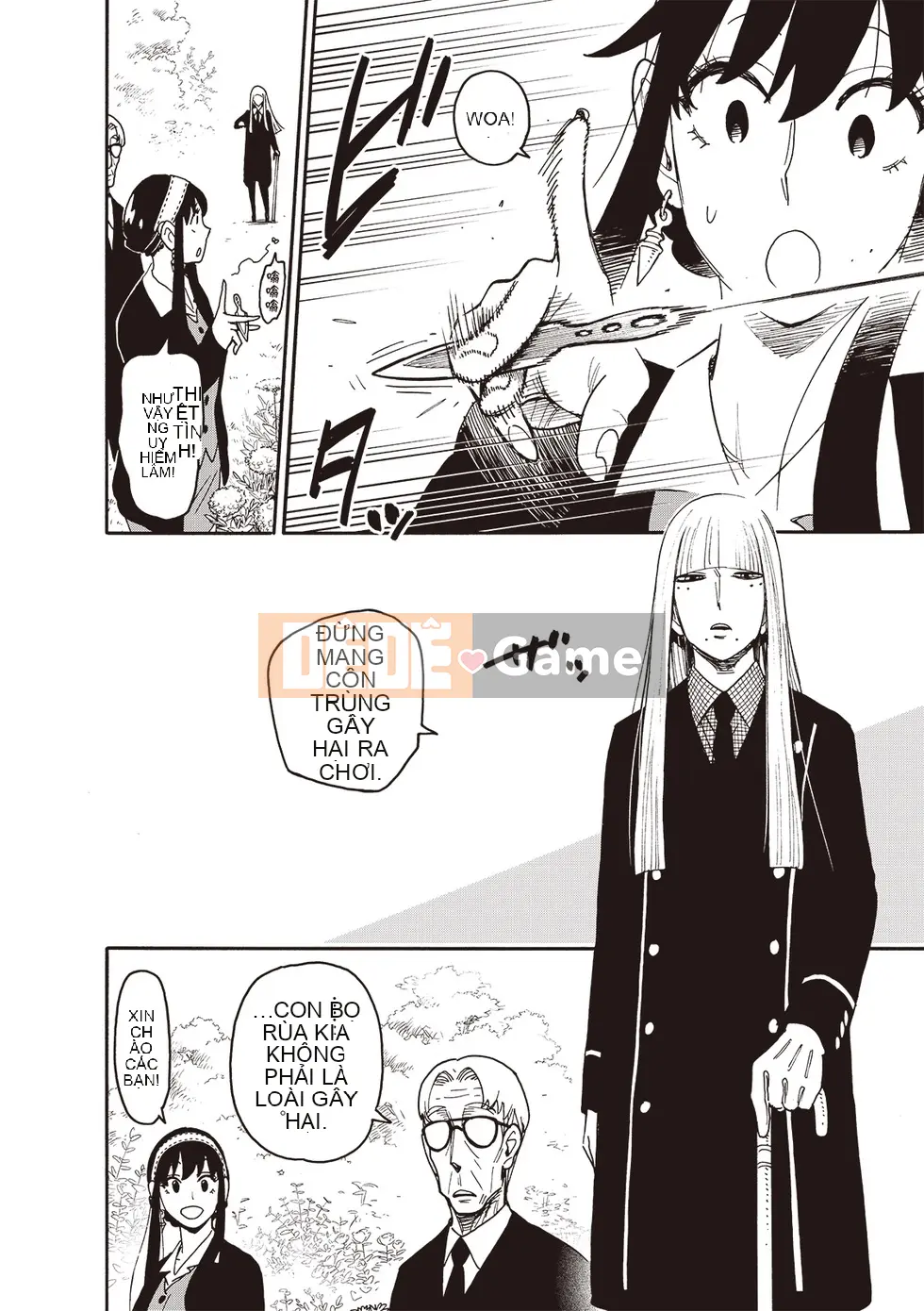 Gián điệp chơi nhà Chương 115