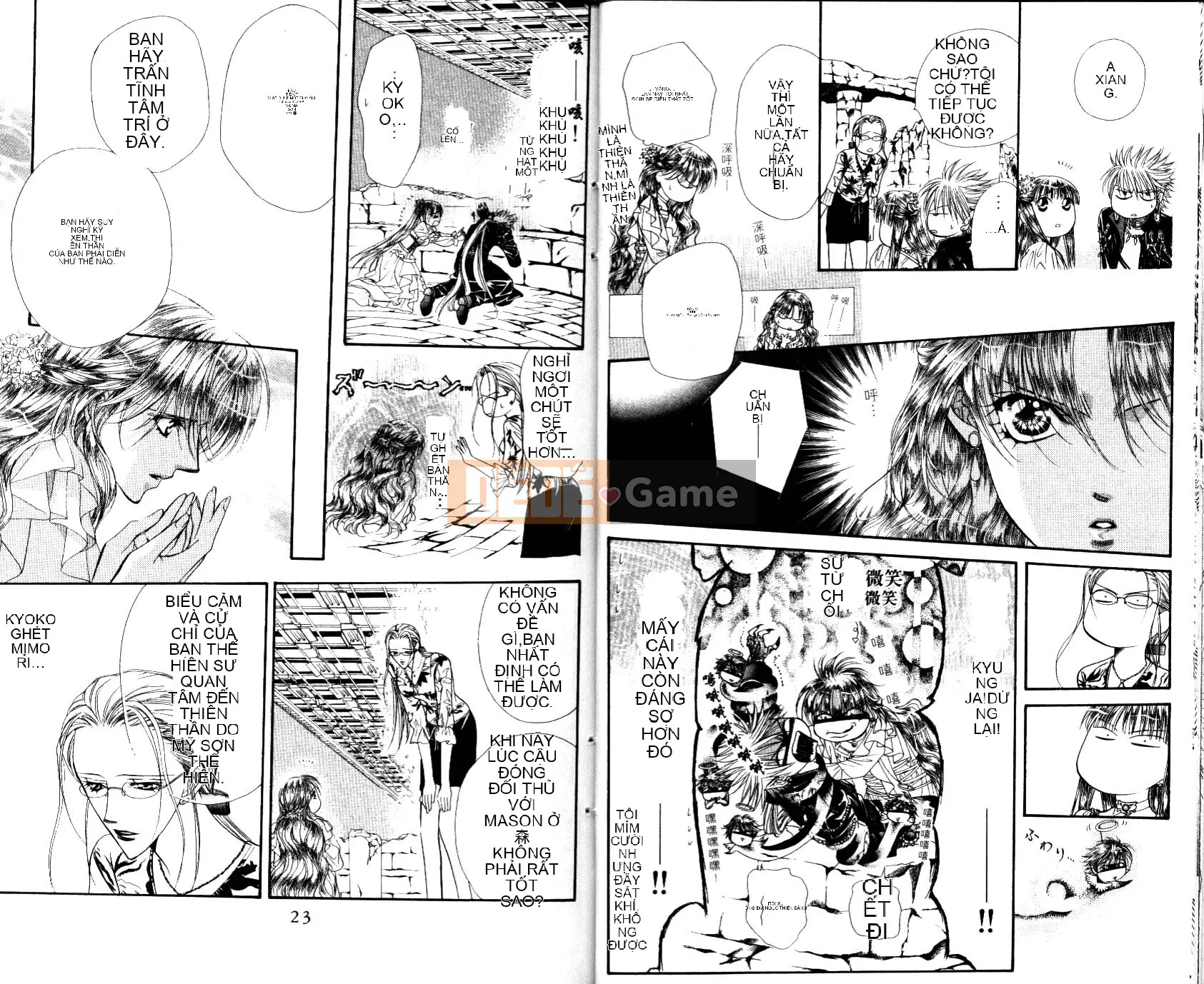 Thử thách tuyệt đẹp Chương 008