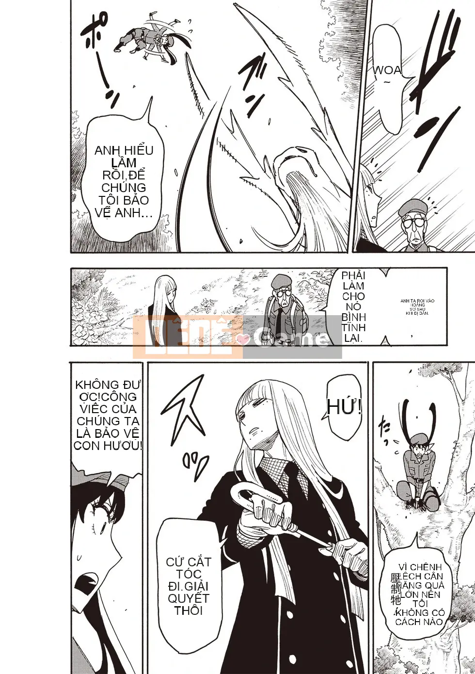 Gián điệp chơi nhà Chương 116