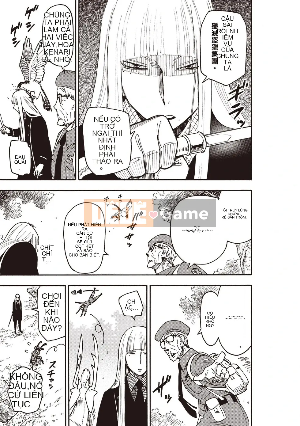 Gián điệp chơi nhà Chương 116