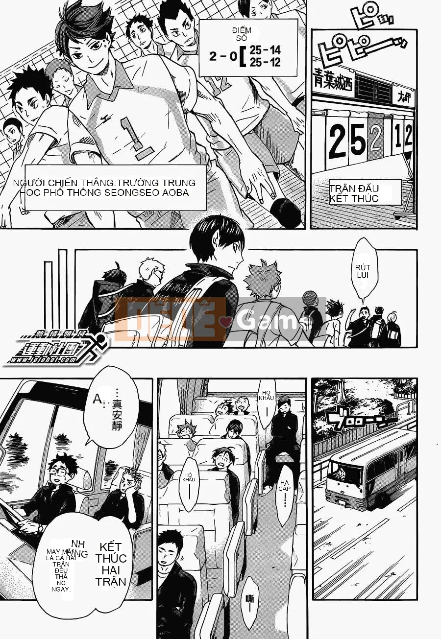 Cậu bé bóng chuyền Chương 048