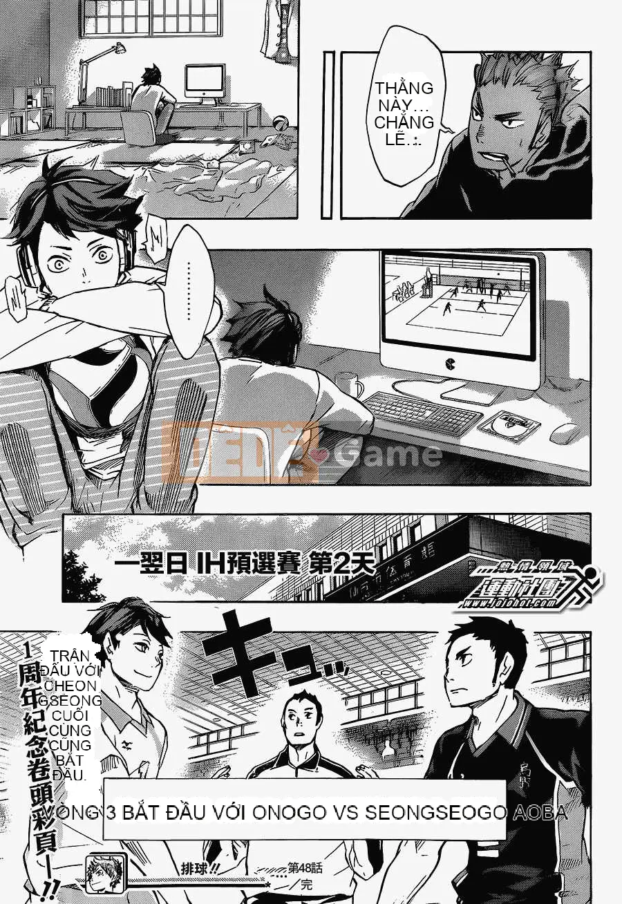 Cậu bé bóng chuyền Chương 048