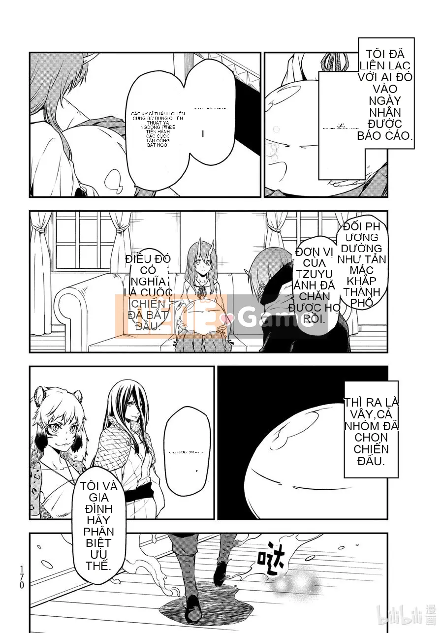 Điều về việc tôi trở thành một chất nhờn sau khi tái sinh Chương 092