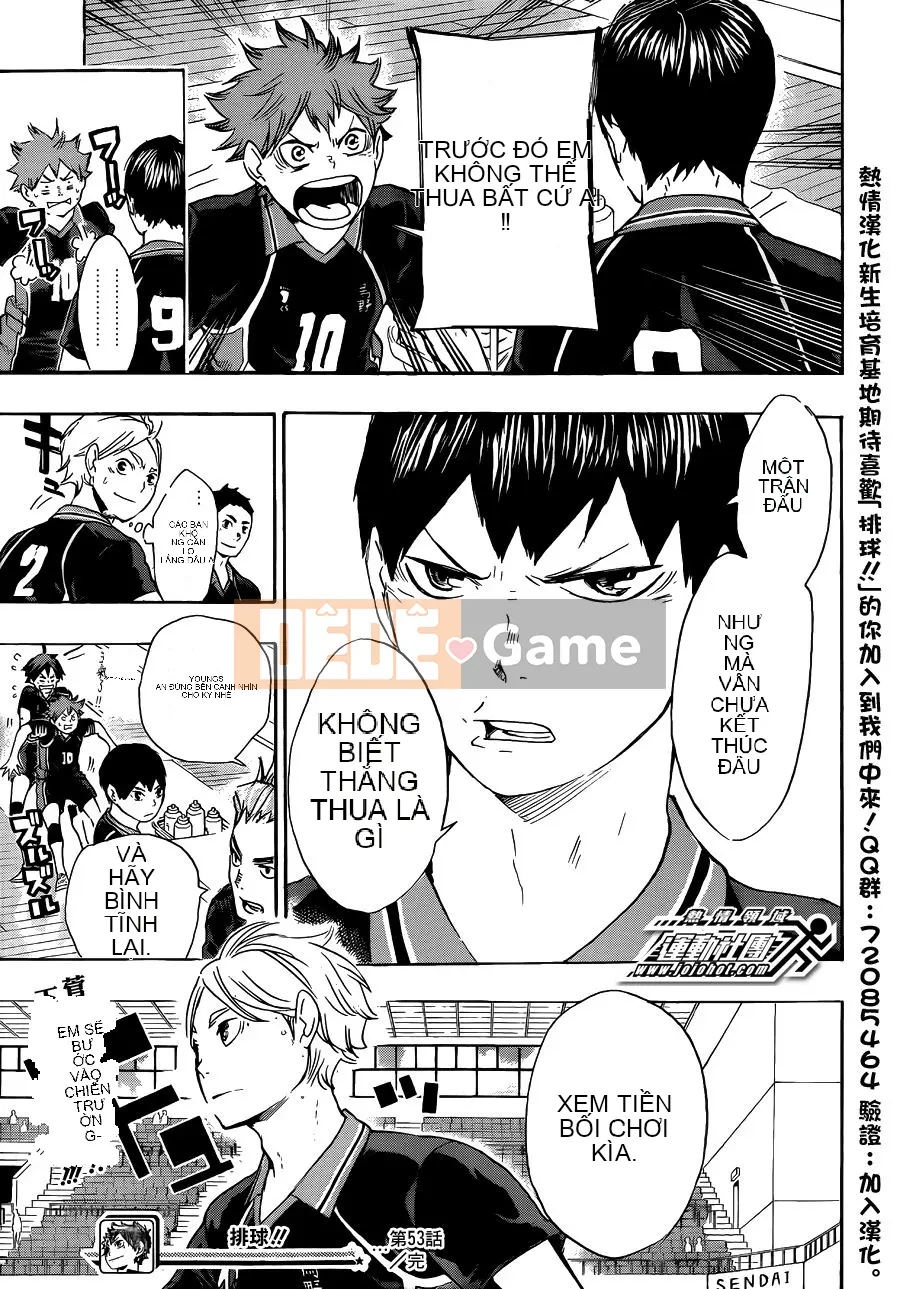 Cậu bé bóng chuyền Chương 053