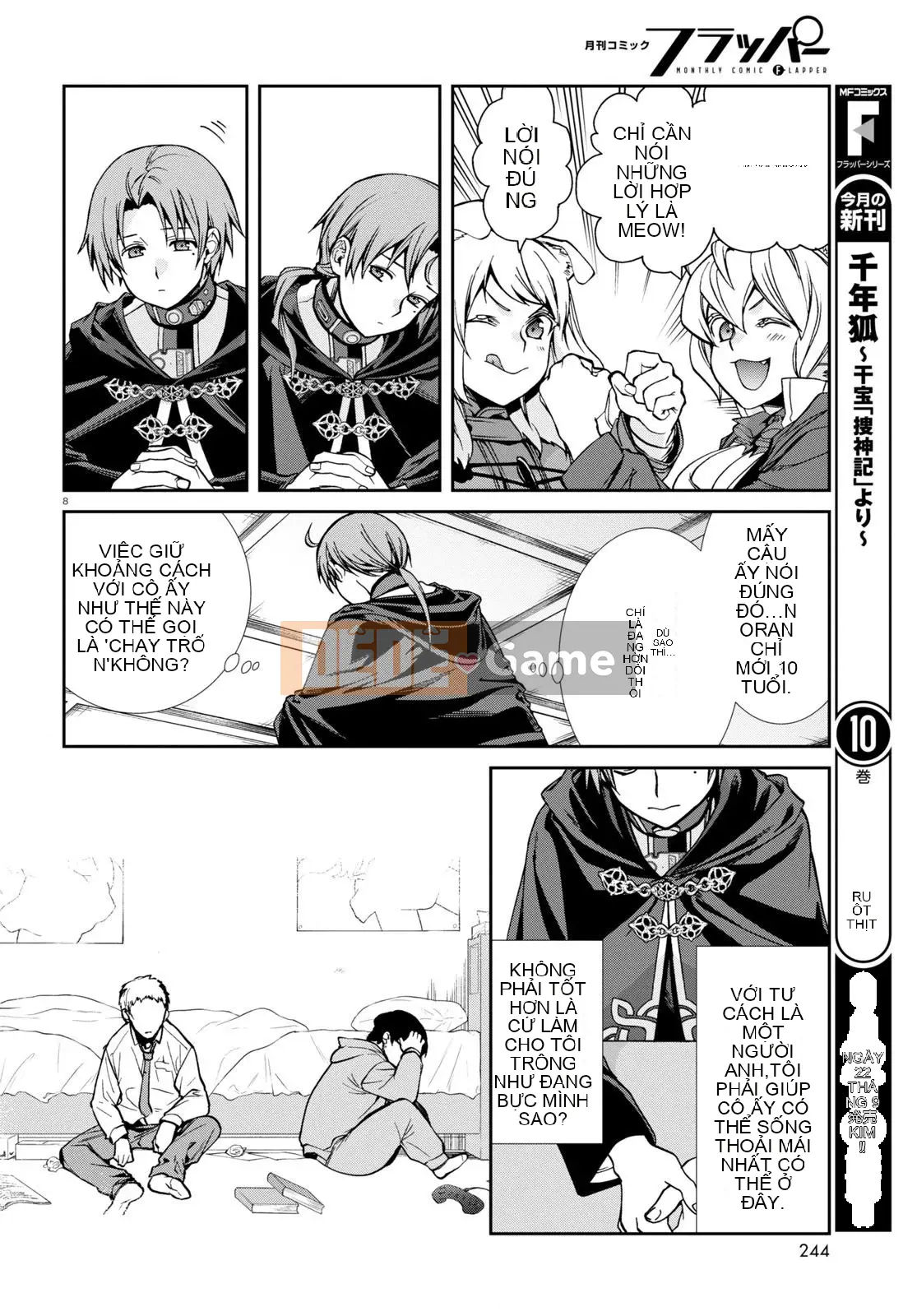 Tái sinh mà không có việc làm Chương 093