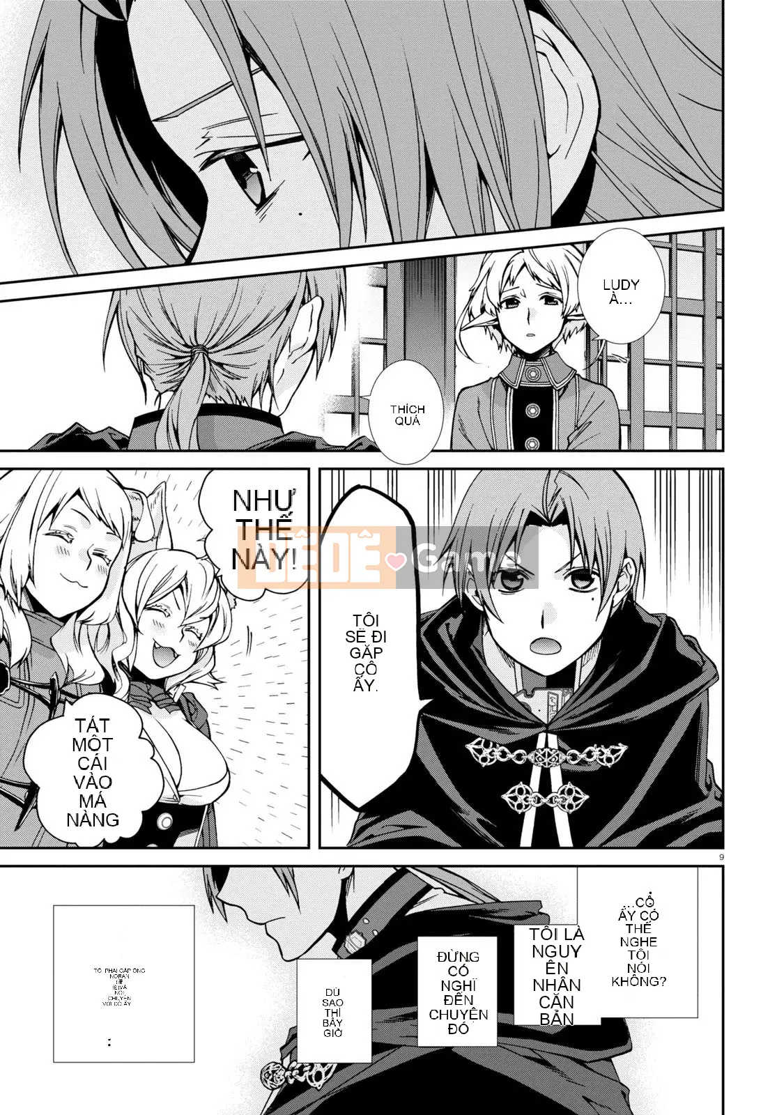 Tái sinh mà không có việc làm Chương 093