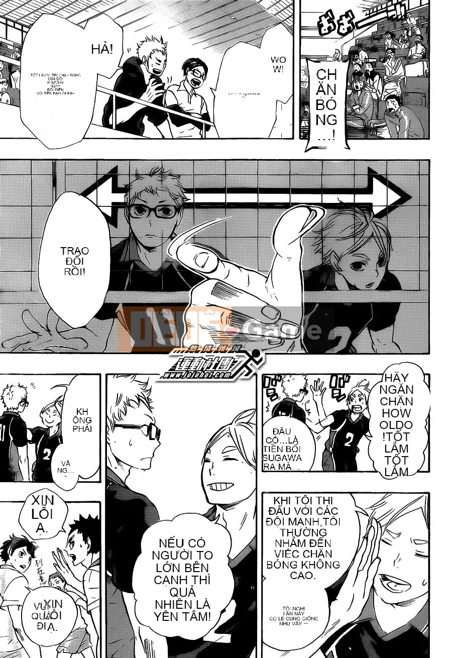 Cậu bé bóng chuyền Chương 054