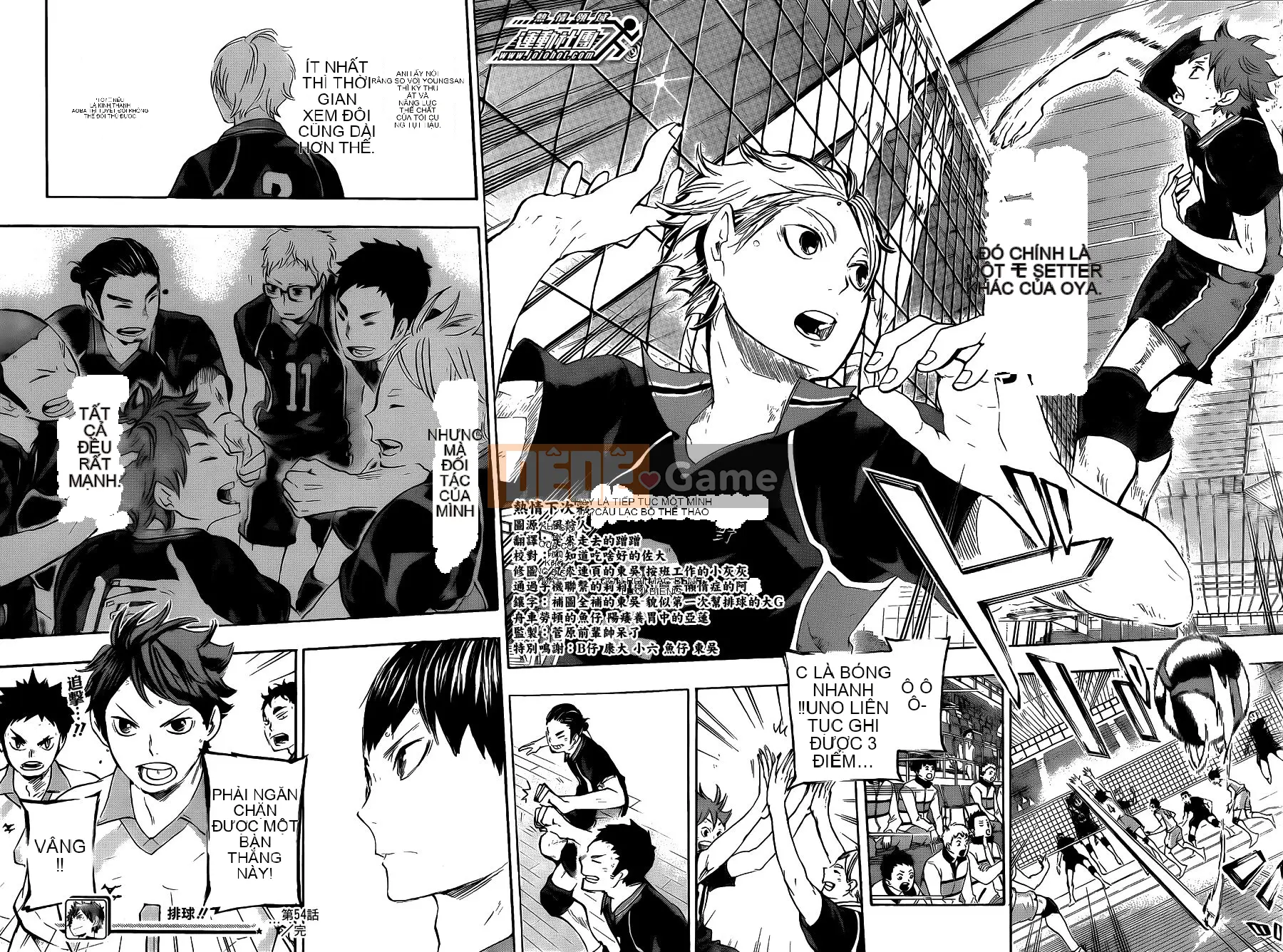 Cậu bé bóng chuyền Chương 054