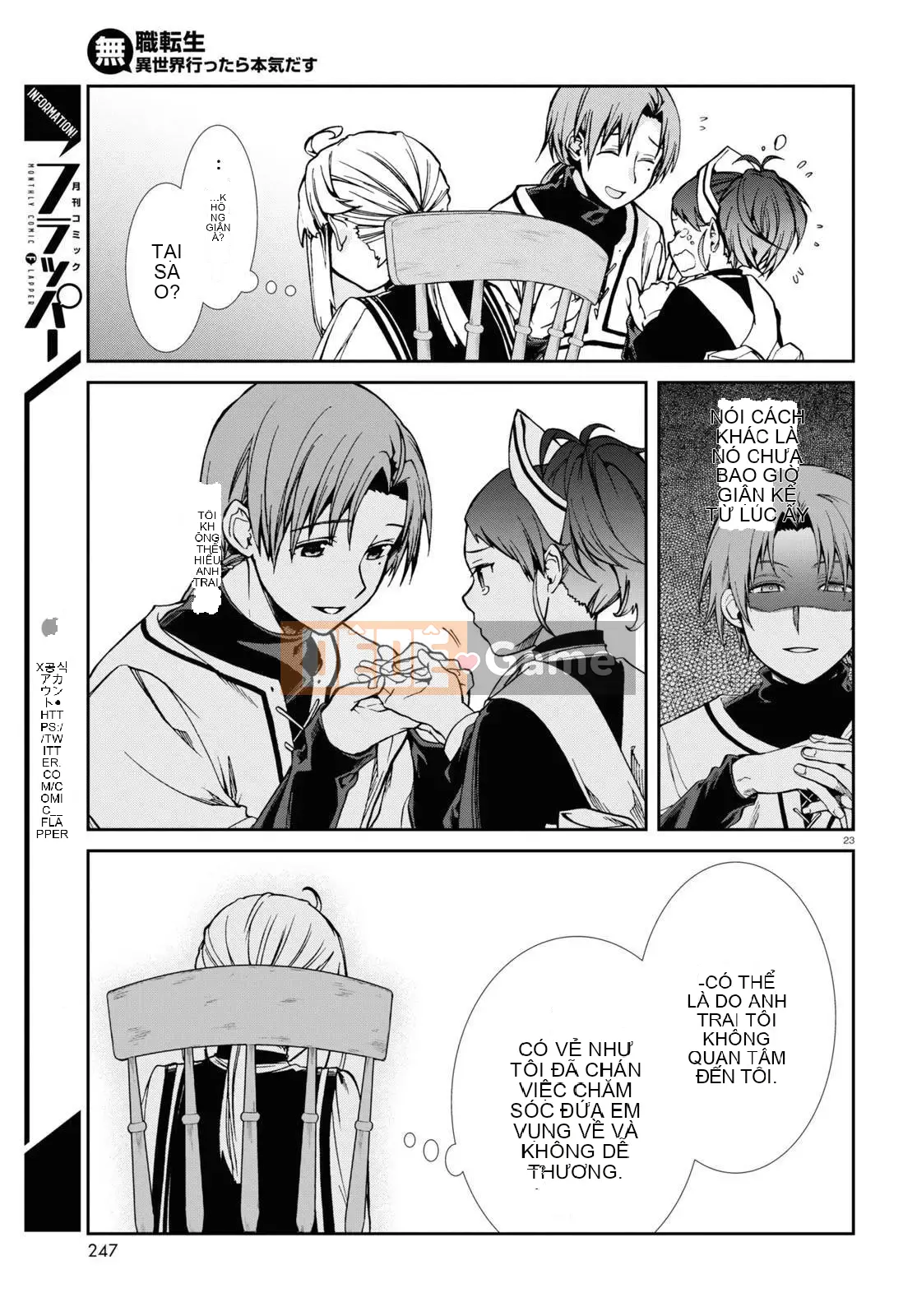 Tái sinh mà không có việc làm Chương 094