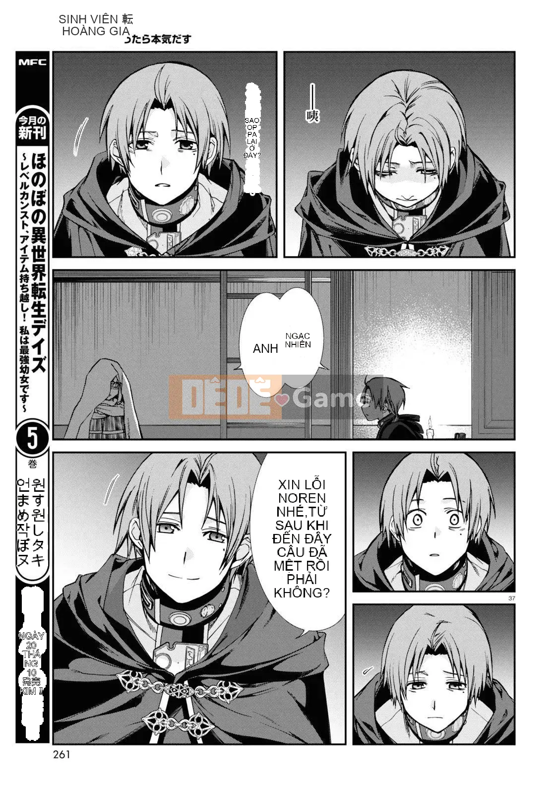 Tái sinh mà không có việc làm Chương 094