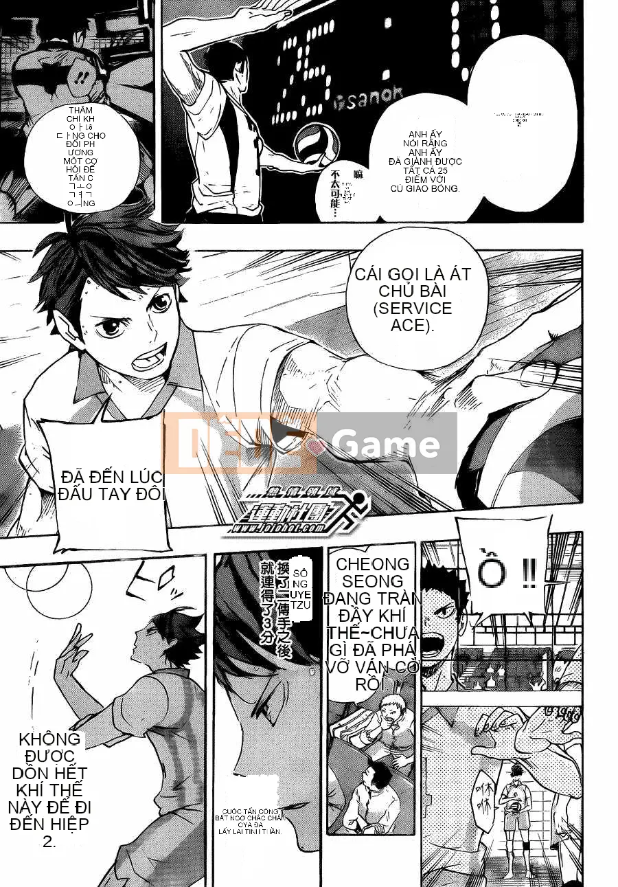 Cậu bé bóng chuyền Chương 055