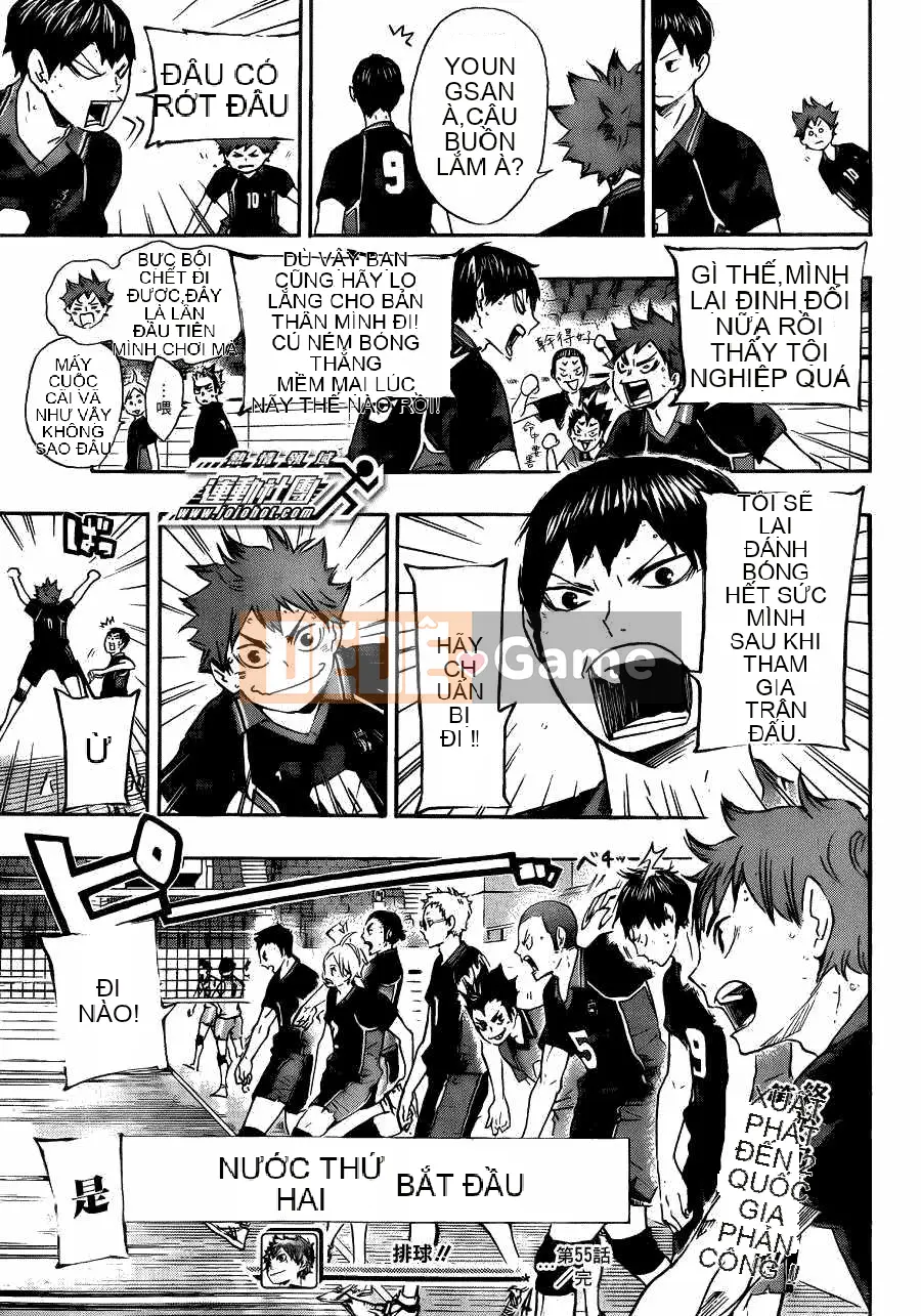 Cậu bé bóng chuyền Chương 055