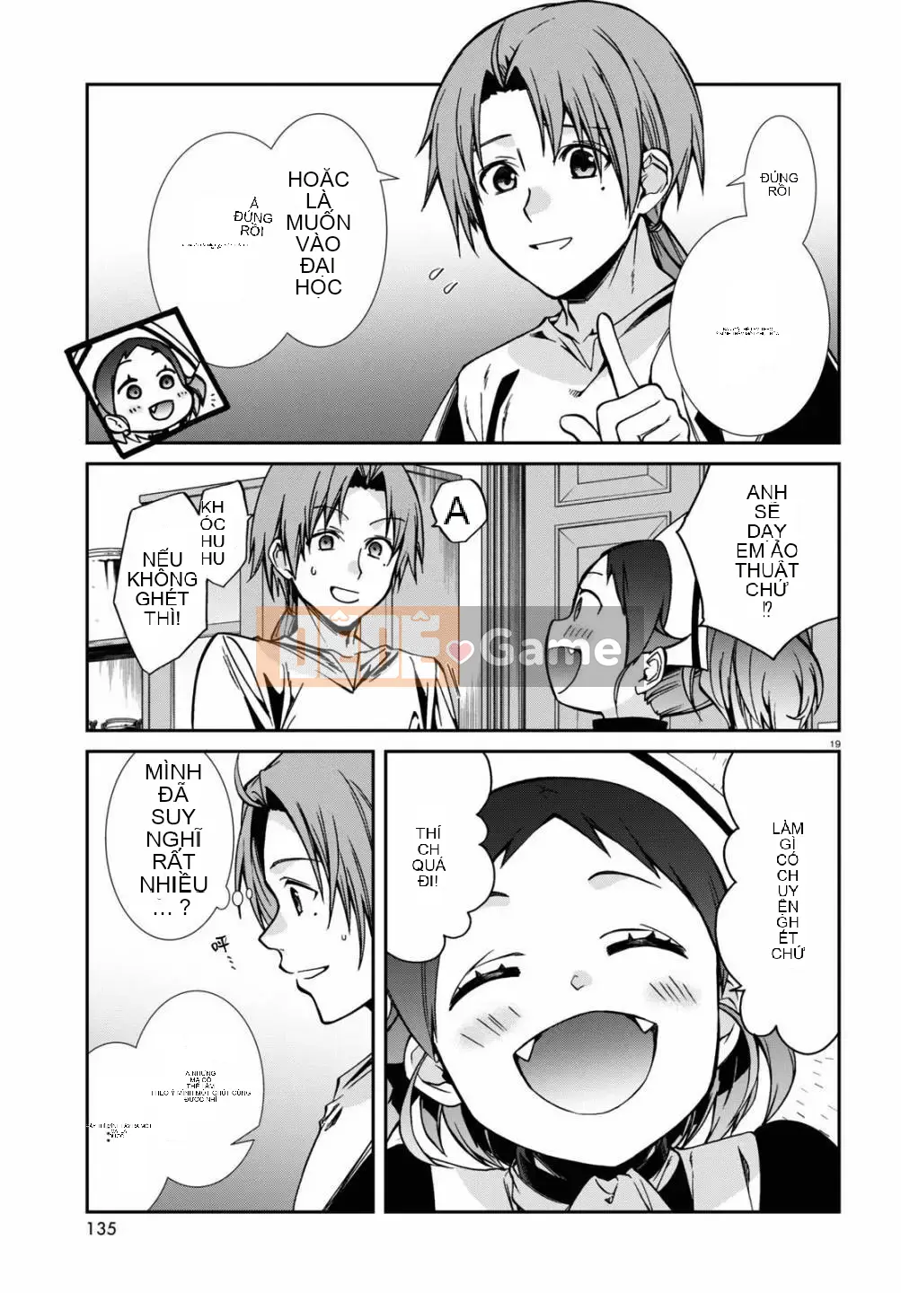 Tái sinh mà không có việc làm Chương 095