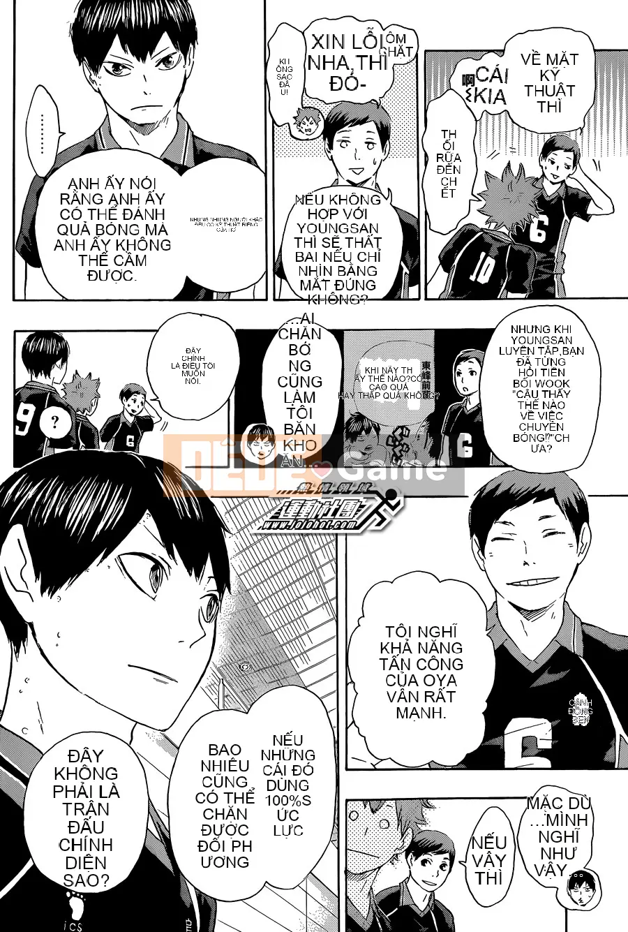 Cậu bé bóng chuyền Chương 056