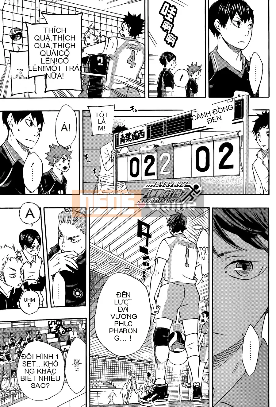 Cậu bé bóng chuyền Chương 056