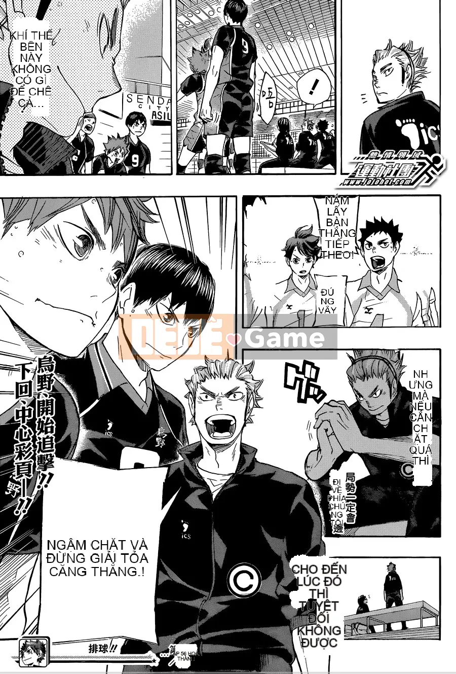 Cậu bé bóng chuyền Chương 056