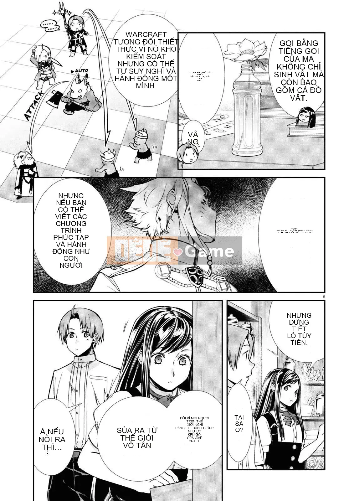 Tái sinh mà không có việc làm Chương 096