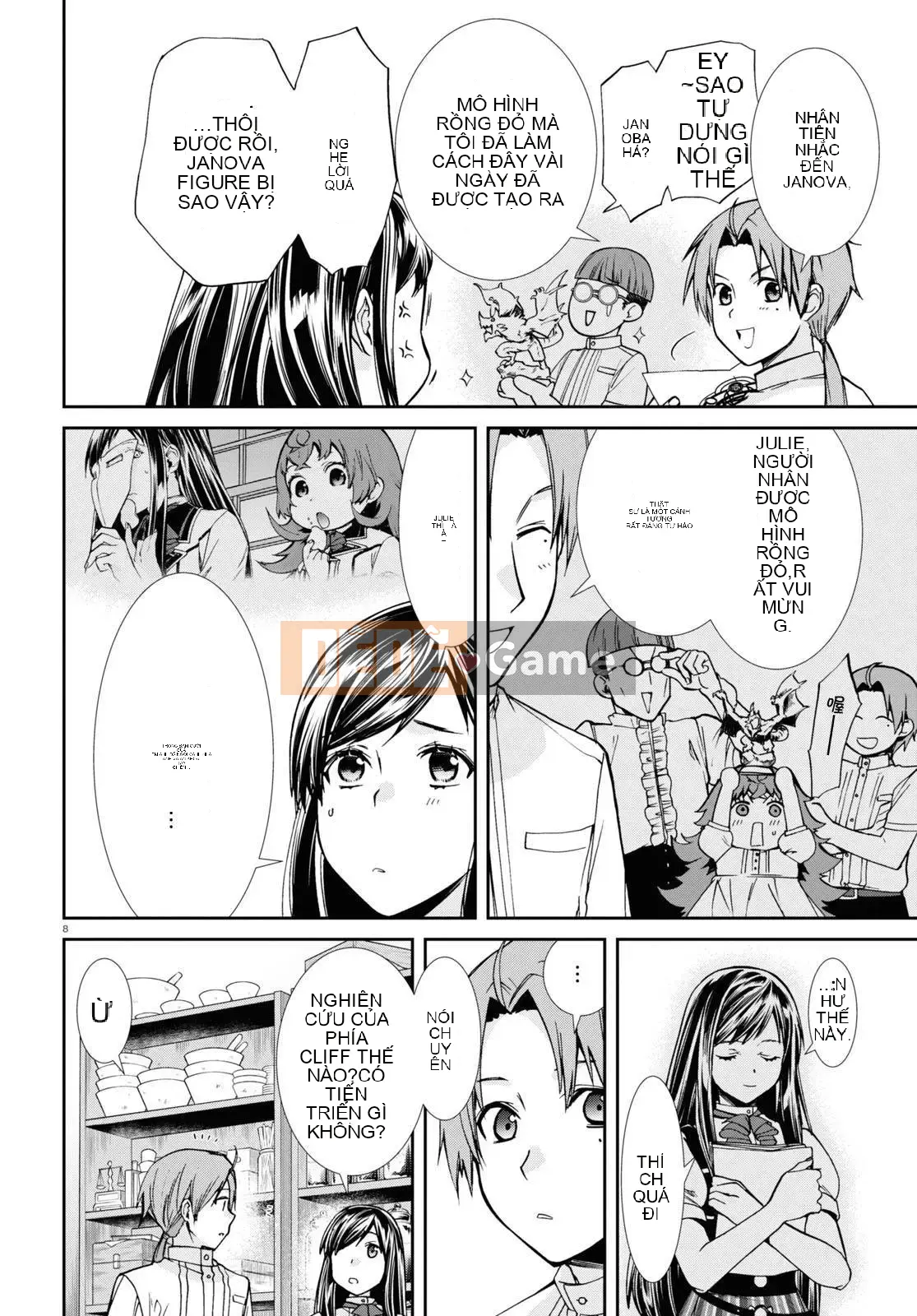 Tái sinh mà không có việc làm Chương 096