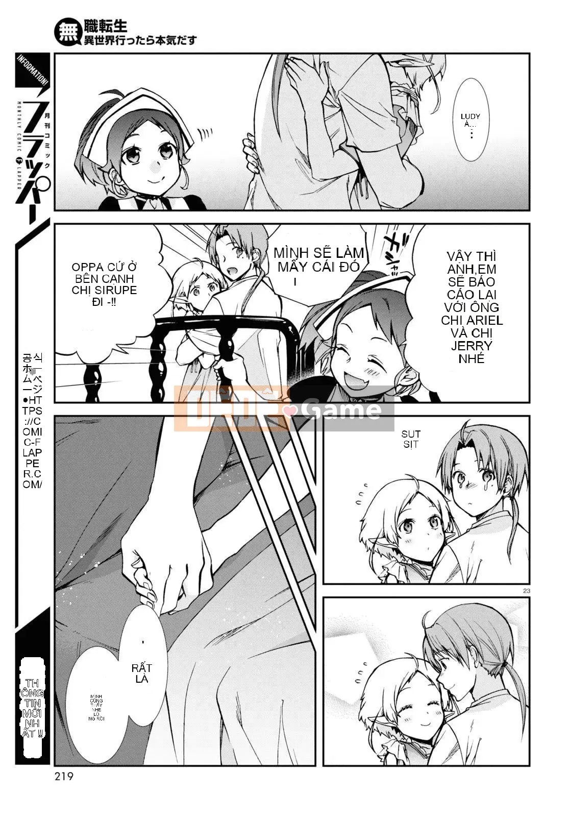 Tái sinh mà không có việc làm Chương 096