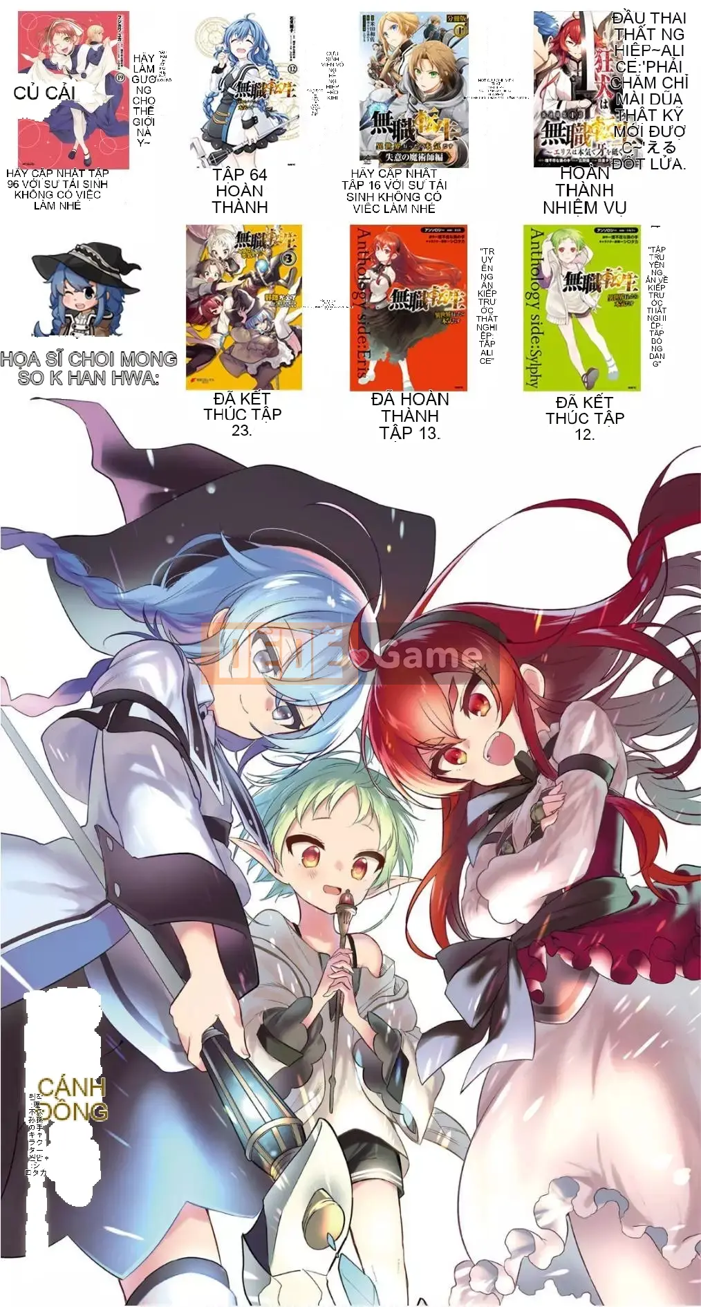 Tái sinh mà không có việc làm Chương 096