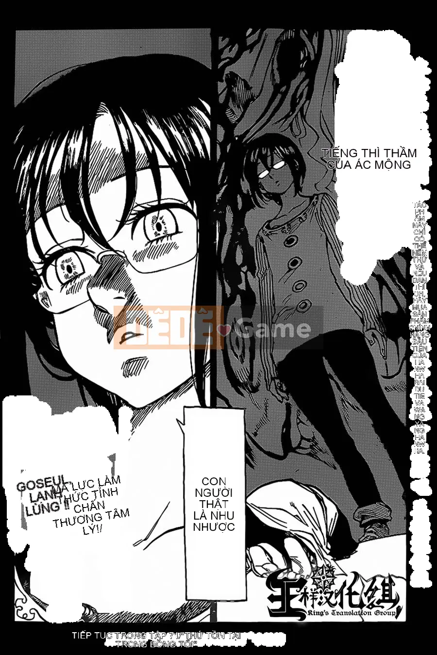 Bảy tội lỗi ban đầu Chương 070