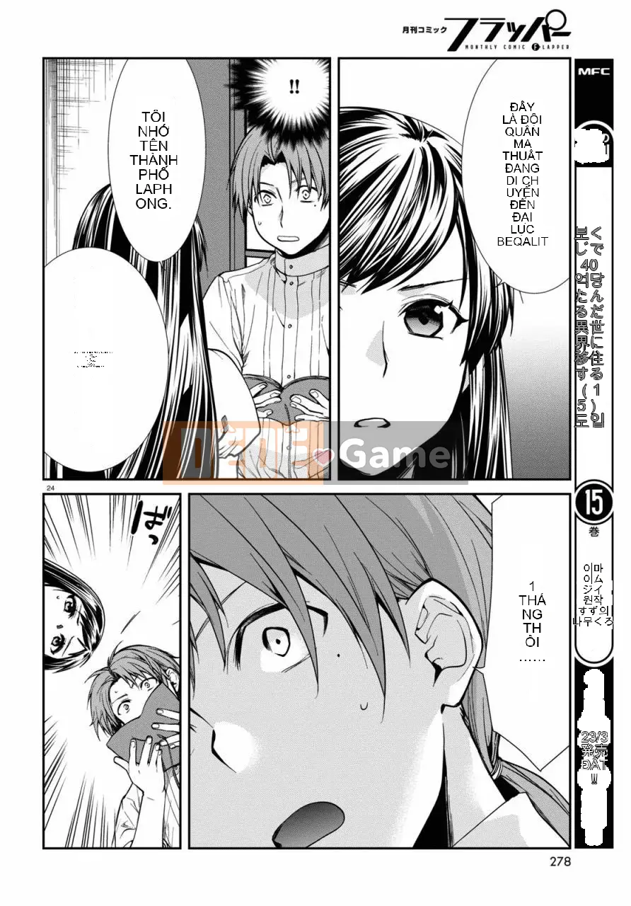 Tái sinh mà không có việc làm Chương 098