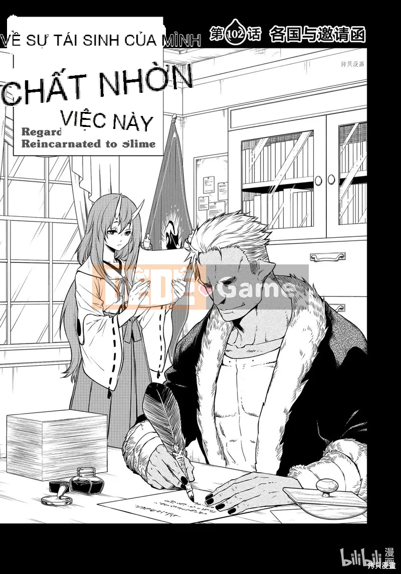 Điều về việc tôi trở thành một chất nhờn sau khi tái sinh Chương 102