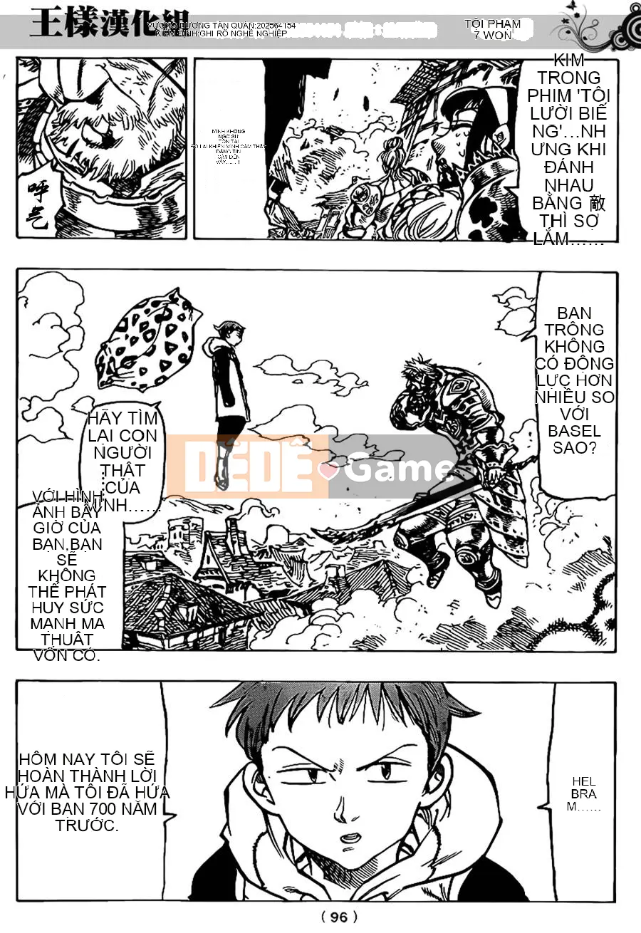 Bảy tội lỗi ban đầu Chương 072