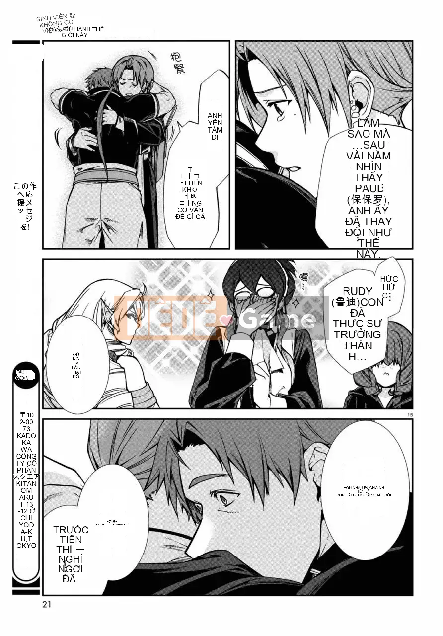 Tái sinh mà không có việc làm Chương 100