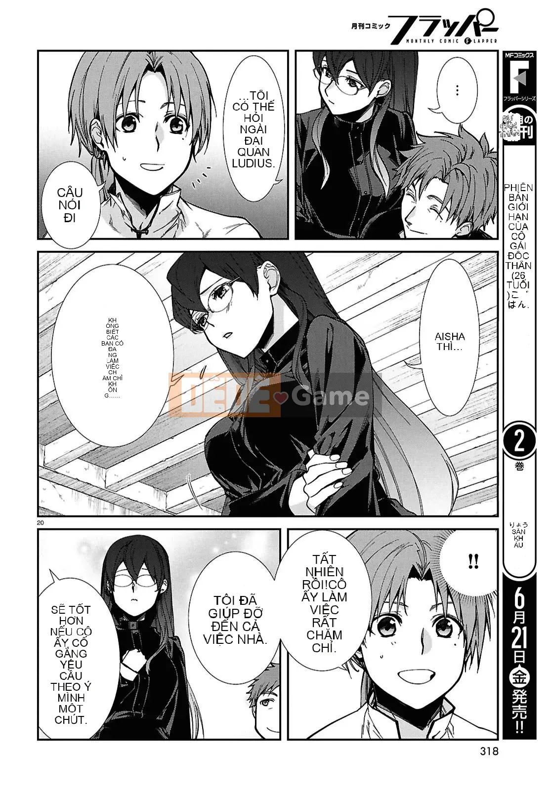 Tái sinh mà không có việc làm Chương 101