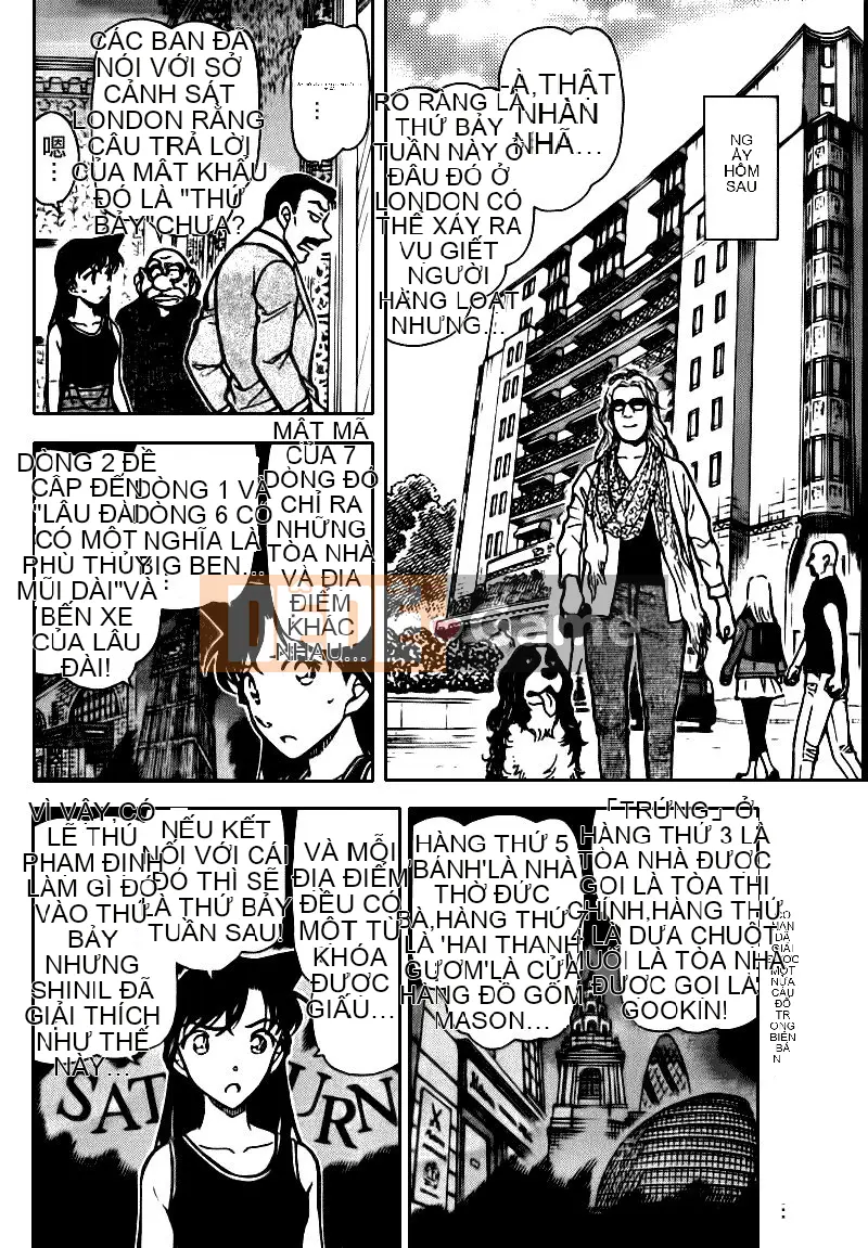 Thám tử Conan Chương 748